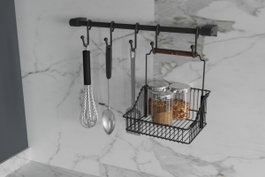 Hermia Organizador Metálico SM028-B Negro (2 Piezas)
